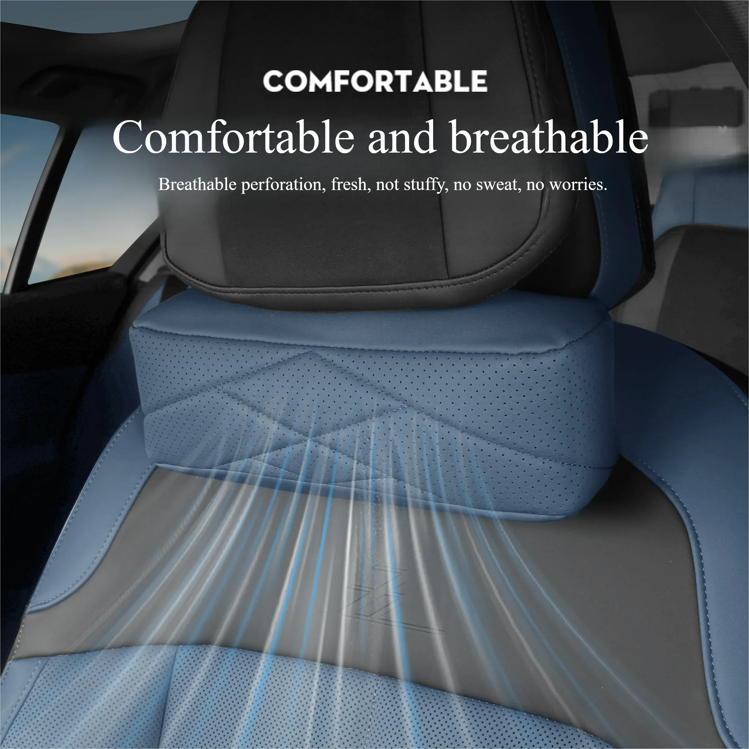 

For BMW New 5 Series i5 530 G60 2024 2025 Car Headrests Neck Pillows Lumbar Support Waist Cushions Auto Interior Accessories