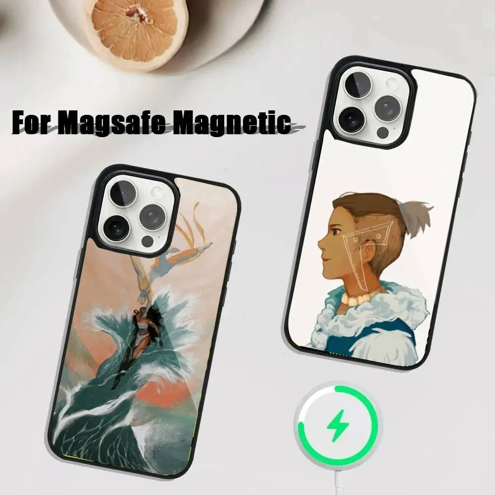 

The Last A-Airbender Phone Case For iPhone 17,16,15,14,13,12,11,Pro,Max,Plus,Mini,SE4,E Magnetic Magsafe Wireless Charging