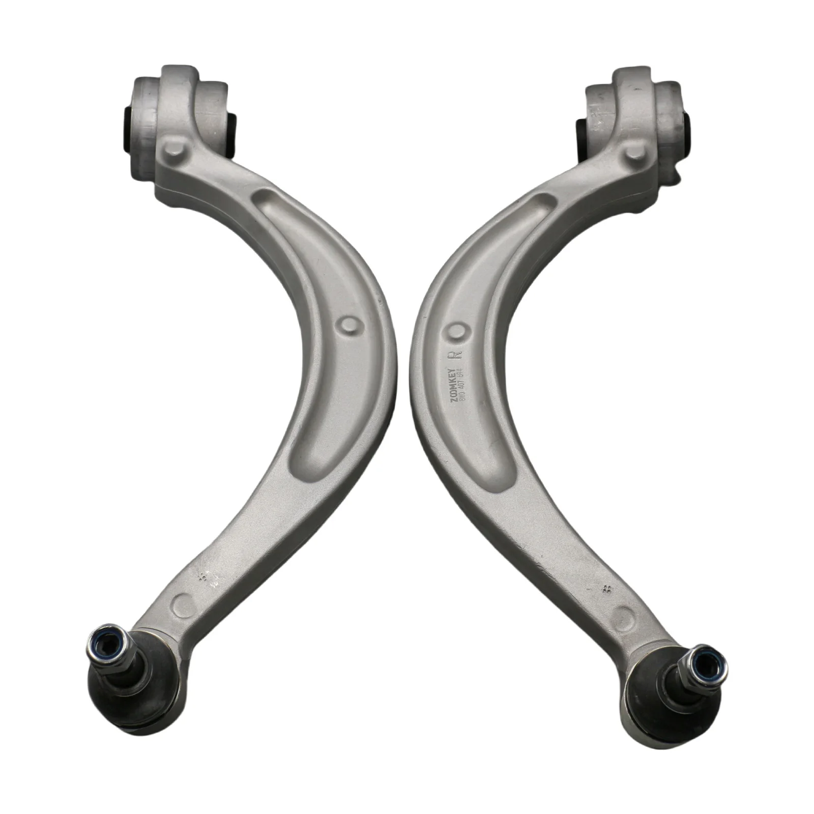 

ZOOMKEY 2x Передний левый и правый нижний задний рычаг подвески в сборе с шаровой опорой для Audi A4 S4 8W0407694B