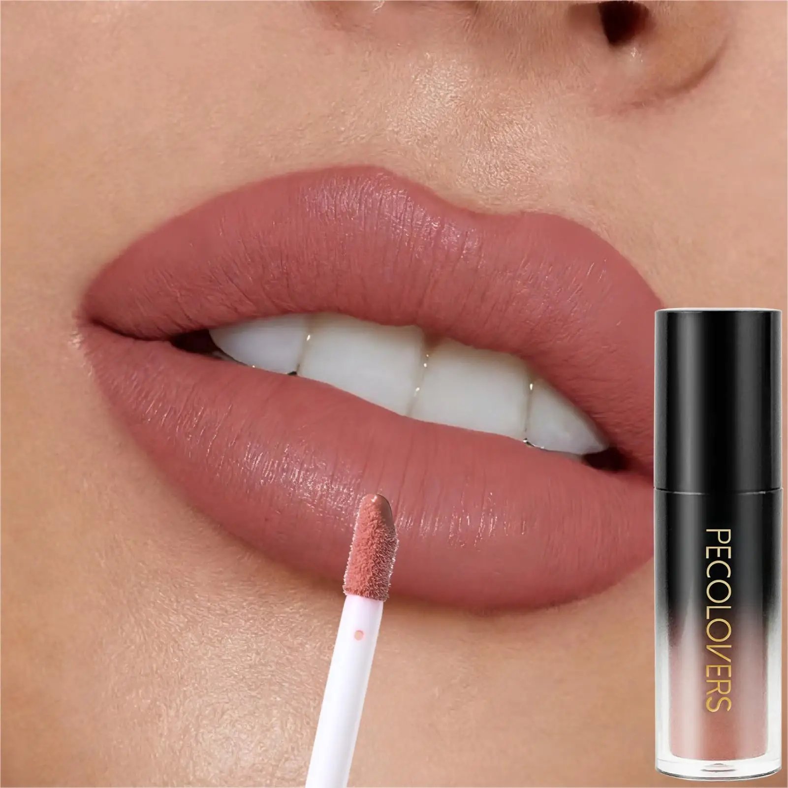1PC [Matte Liquid Lip Color] Liquid Lip Color, Stunning Liquid Lipstick, Durable And Waterproof, As Light As Mist Velvet Matte