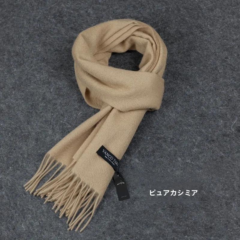 Echarpe-chaude-en-cachemire-pur-00-couleur-camel-clair-collection-automne-hiver-style-polyvalent-et-elegant-pour-couples