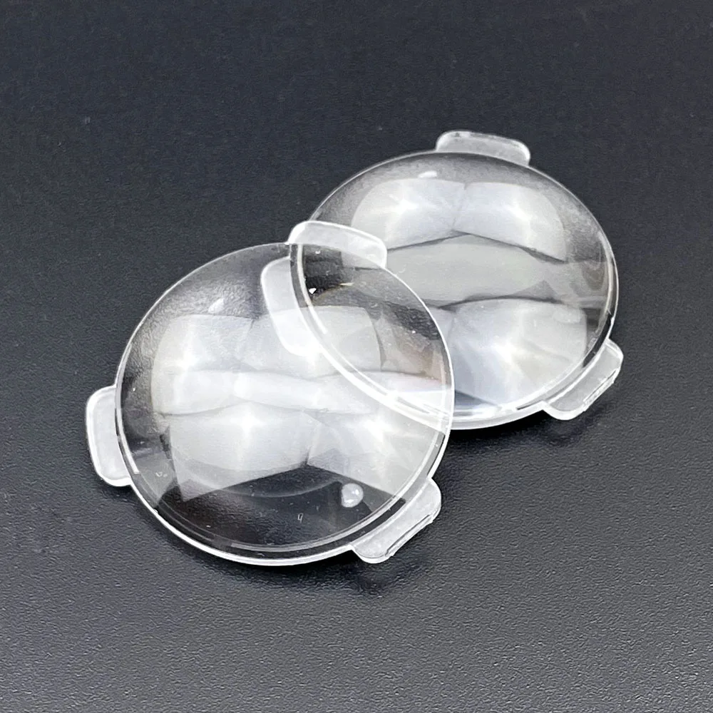 2PCS 3D Virtual Reality VR Lens BiConvex PMMA Lens For Dia 34mm Focal length 45mm Double Convex Lens