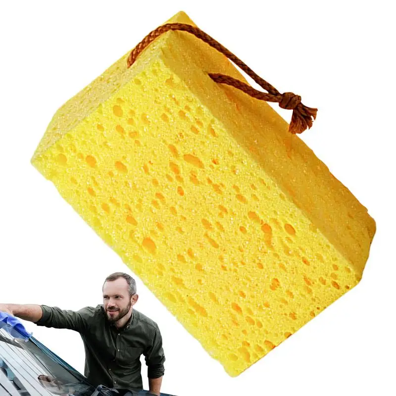 

Car Washing Sponge Absorbent Thickened Tire Dressing Applicator Dish Sponge Cleaning Tools Sponge Brush Soft Wheel Sponge For