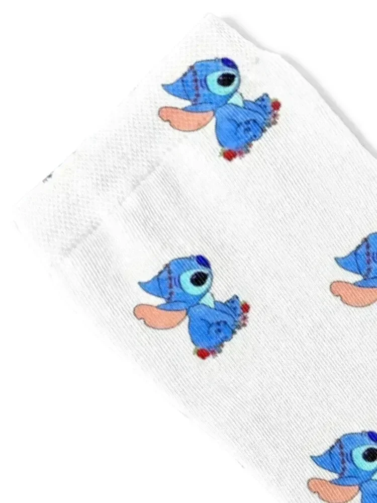 Drawing little stich Socks football halloween Thermal man winter kawaii Designer Man Socks Women's