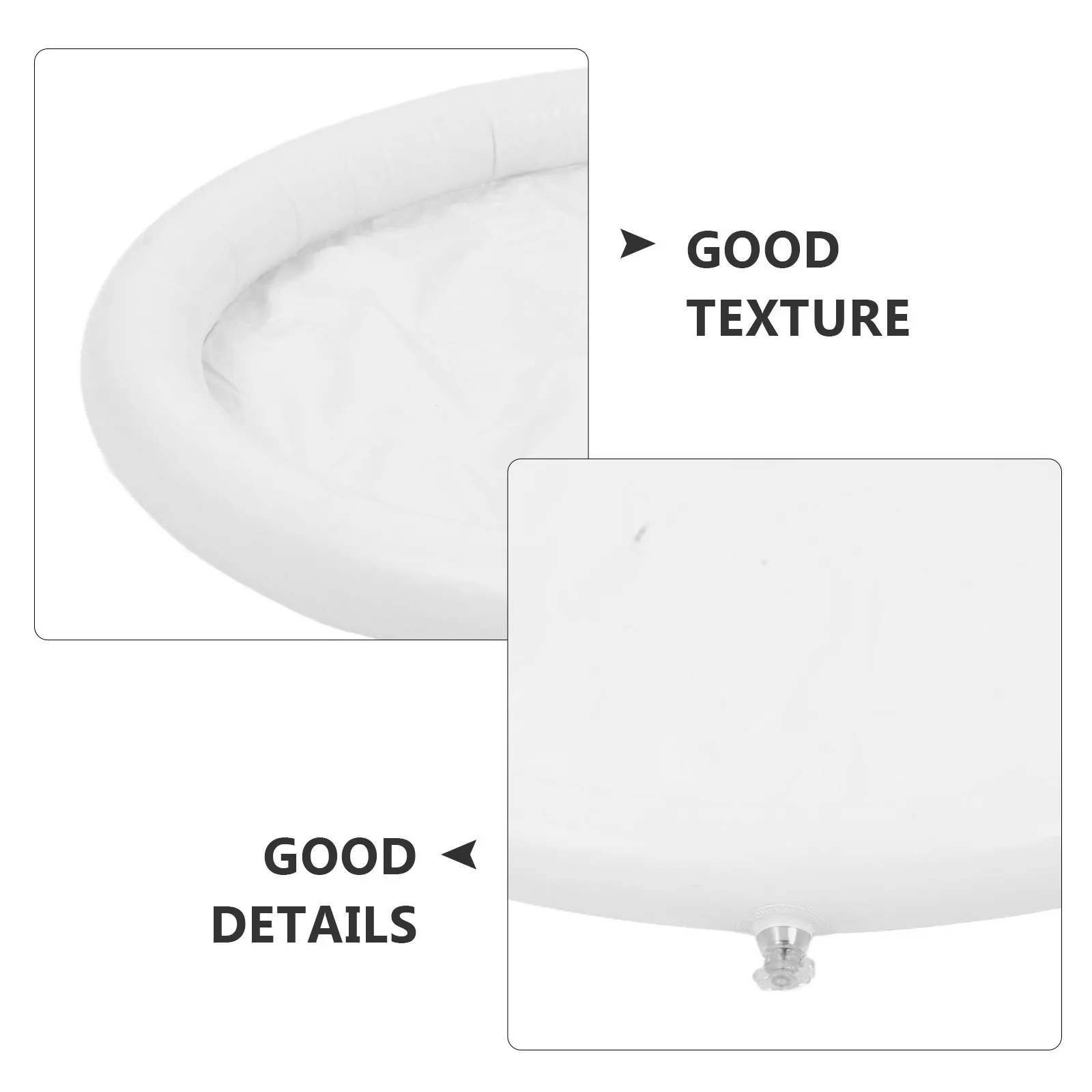 Round Inflatable Bath Tub Lid Foldable PVC Soaking Tub Cover Heat Maintenance Ice Bath Lid Easy Cleaning Bathtub Covers