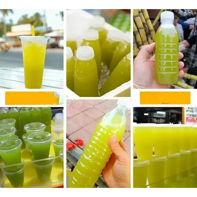 Commercial New Condition Stainless Steel Manual Birui Bearing Sugar Cane Juicer Machine For Restaurant Use-Fruit Juice Extractor