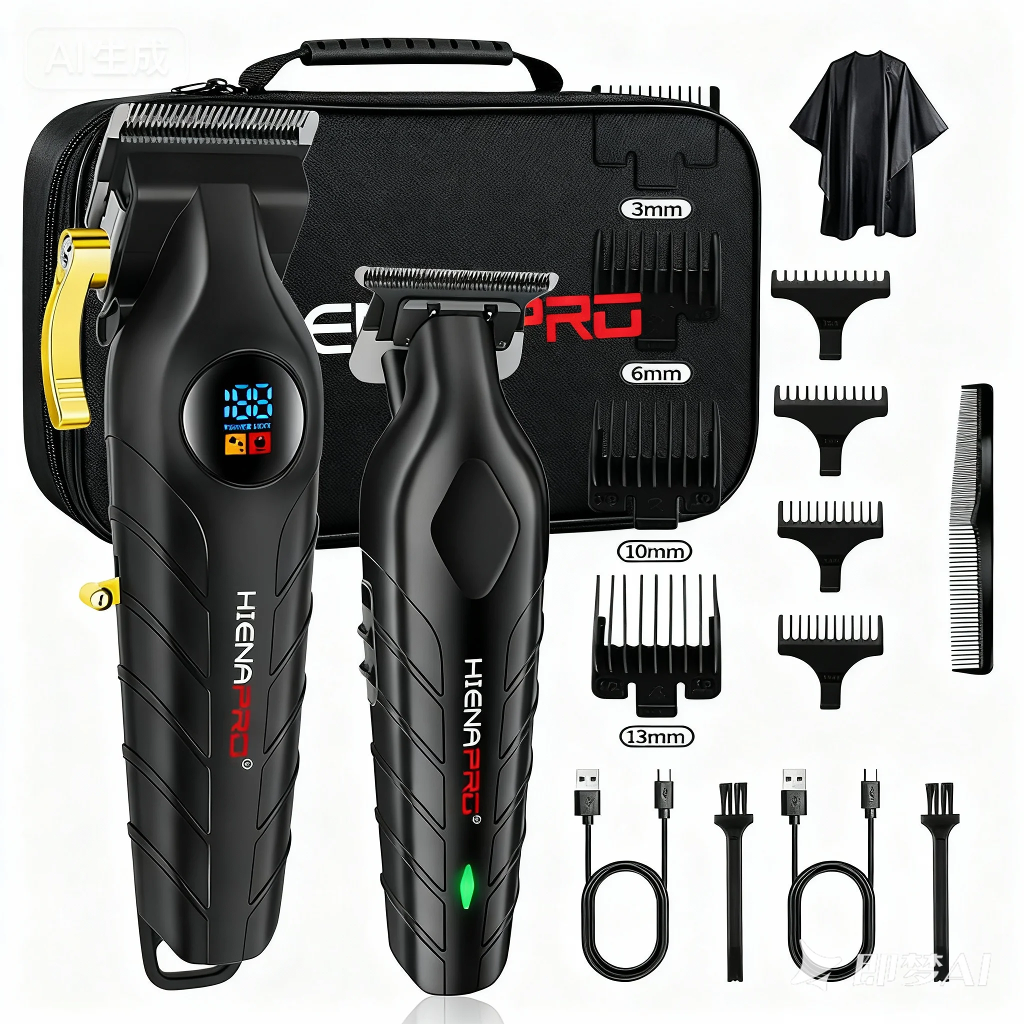 

Профессиональный триммер для стрижки волос, триммер для волос в носу, 5, многофункциональный набор для ухода за волосами, обязательный праздничный подарок на Рождество