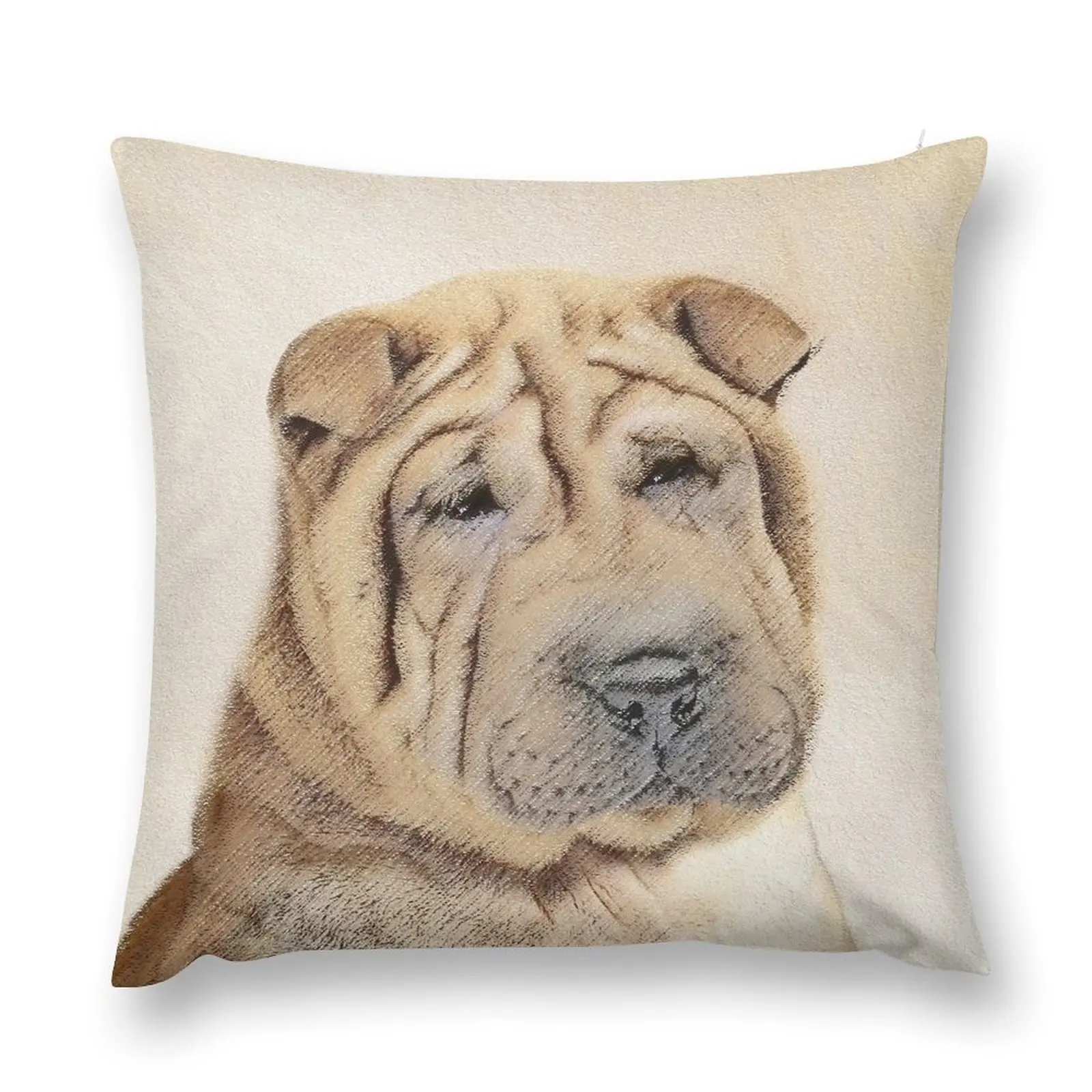 

Shar Pei Throw Pillow Throw Pillow Covers Decorative Pillow Covers For Sofa Cushion Covers For Living Room