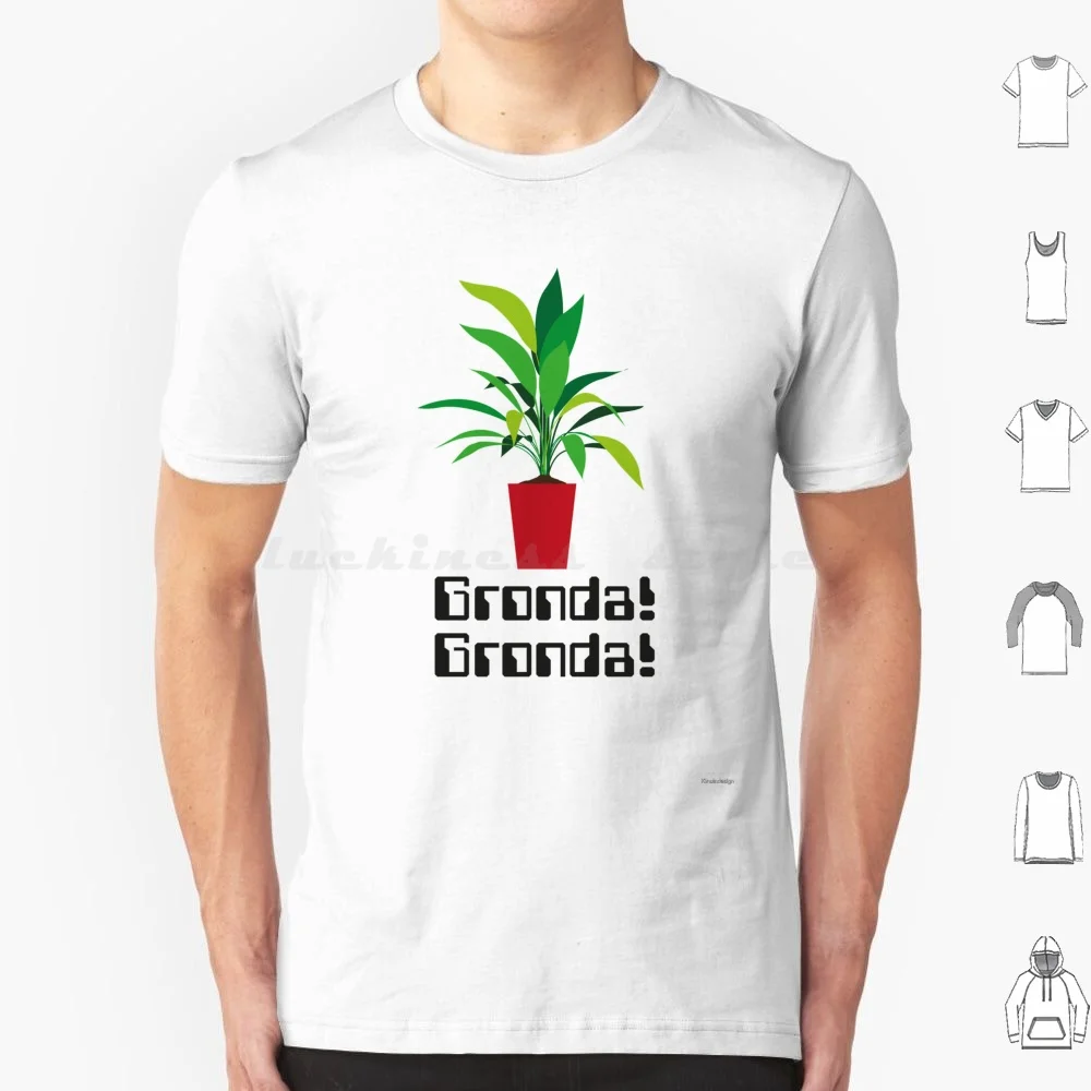 Gronda! Gronda! T Shirt Men Women Kids 6xl Game Show The Adventure Game Aspidistra Tv Show Game Plant Retro 1980s 80s Kids