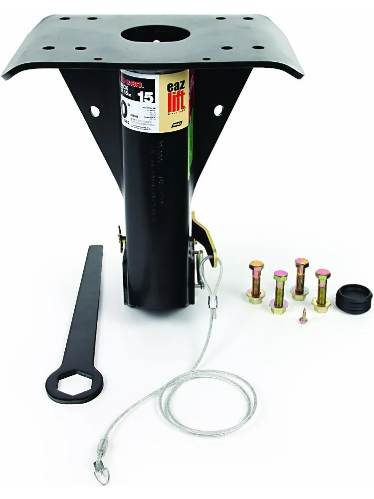 

Wheel Gooseneck Adapter, 30,000lb Tow Rating (7,500lb Vertical Load), 15 Inches (48501)