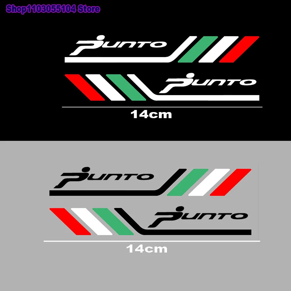 2 قطعة ملصق مرآة الرؤية الخلفية للسيارة لشركة فيات 500 أبارث 500x برافو باندا بونتو تيبو 500L #2