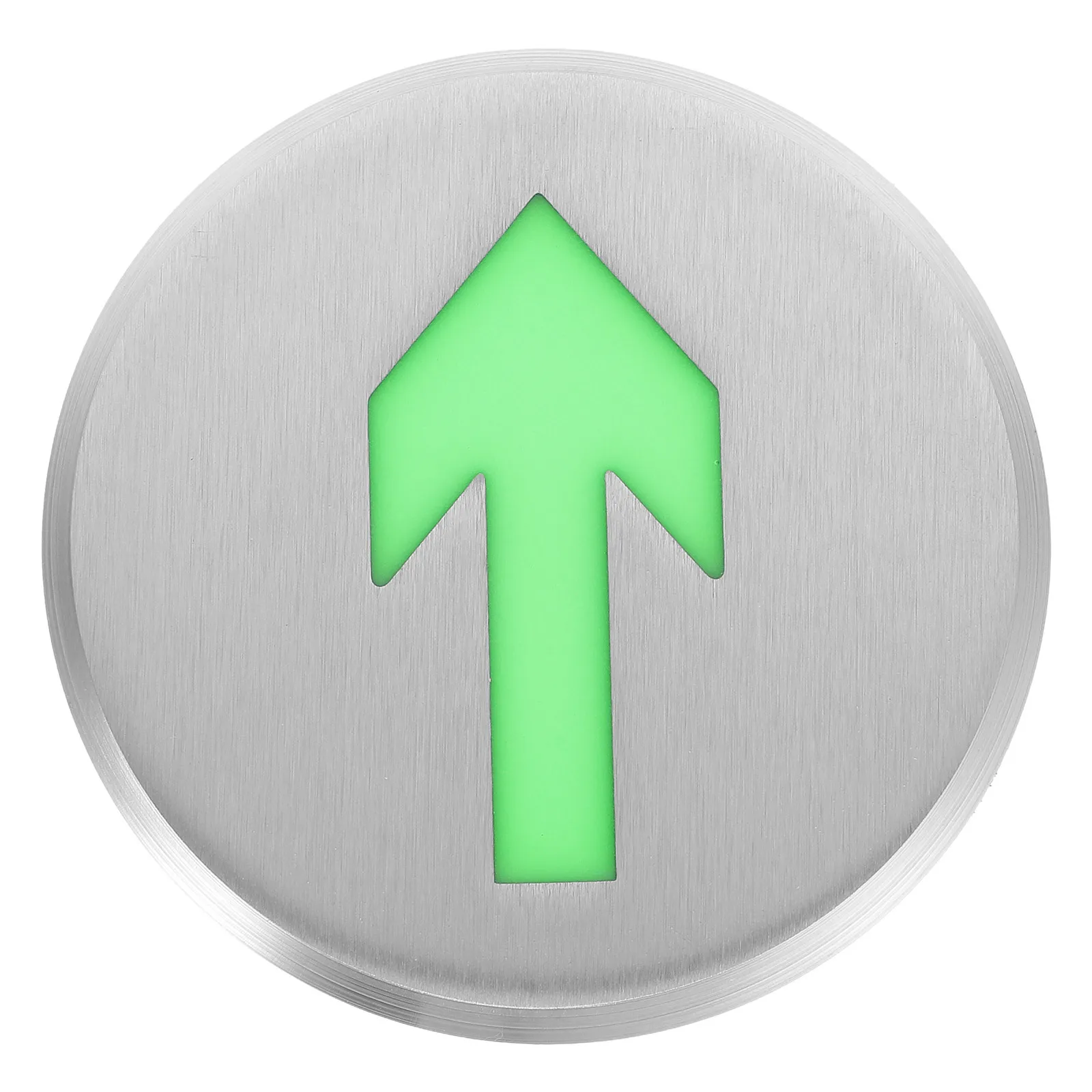Night Glow Emergency Floor Sign Glowing Arrow Exit Safety Marker Fire Evacuation One Way Directional Waterproof