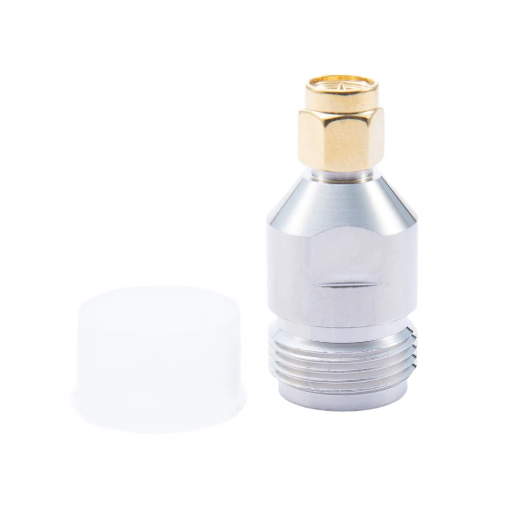 

N/SMA KJ Coaxial Adapter Connector for Signal Transmission Copper N-SMA-KJ Connectors UHF Line Joint Feeder