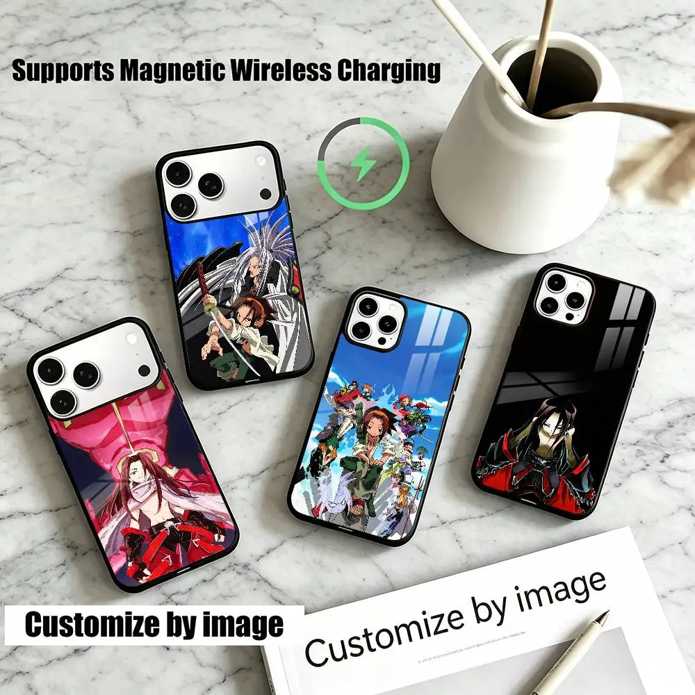 Anime Shaman K-Kings  Phone Case For iPhone18,17,16,15,14,13Plus,Pro Compatible with magnetic wireless charging
