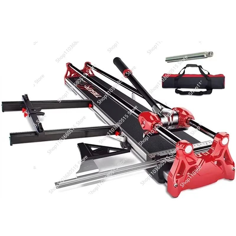 Manual Tile Cutter 1200Mm Push Type Professional Slab Cutter For Floor Tile Stone Cutting Construction Use