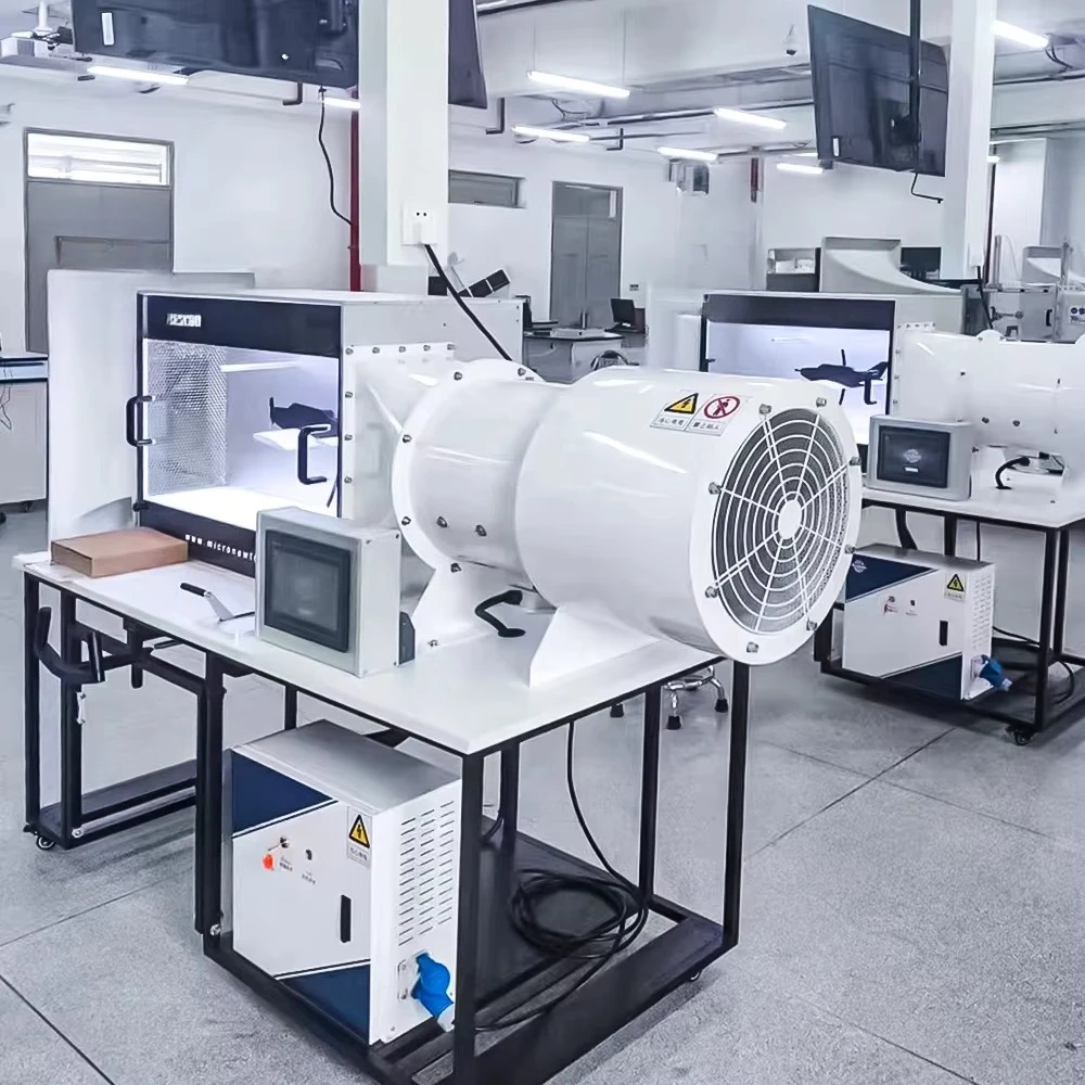 حزمة مختبر الديناميكا الهوائية الجامعية المعدات التعليمية لتصوير تدفق الفوهة وتصحيح CFD #3