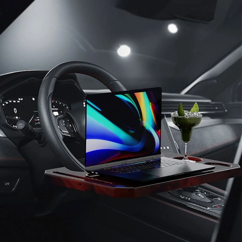 Steering Wheel Tray Resin Mold,Car Laptop Holder Silicone Mold for Epoxy Resin K3KF