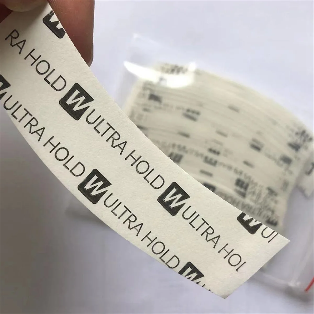 144 Stk/partij Uultra Huld Pruik Tape Dubbele Zelfklevende Haarverlenging Tape Strips Waterdicht Voor Toupet/Kant Front Pruiken Film