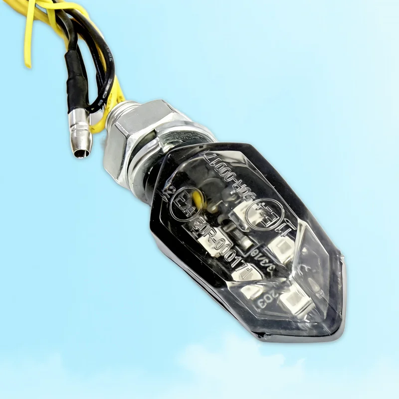 

12 В универсальный мини-светодиодный желтый указатель поворота супер яркие индикаторы для мотоцикла мигалка для мотоцикла