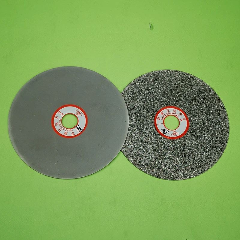 4'' 100mm Diamond Abrasive Disc, 80-3000 Grit Grinding Wheel for Metal, Stone & Wood