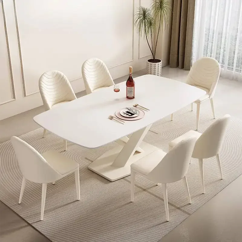 Style Items Dining Tables Legs Designer Unique Expandable Set Dining Tables Modern Extending Nordic Mesas Comedor Furniture Home