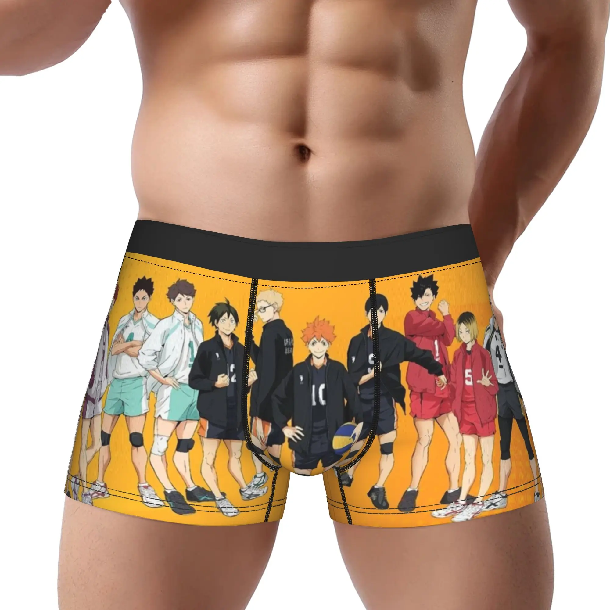

Haikyu Underpants Homme Panties Men's Underwear Haikyu Ventilate Shorts Boxer Briefs
