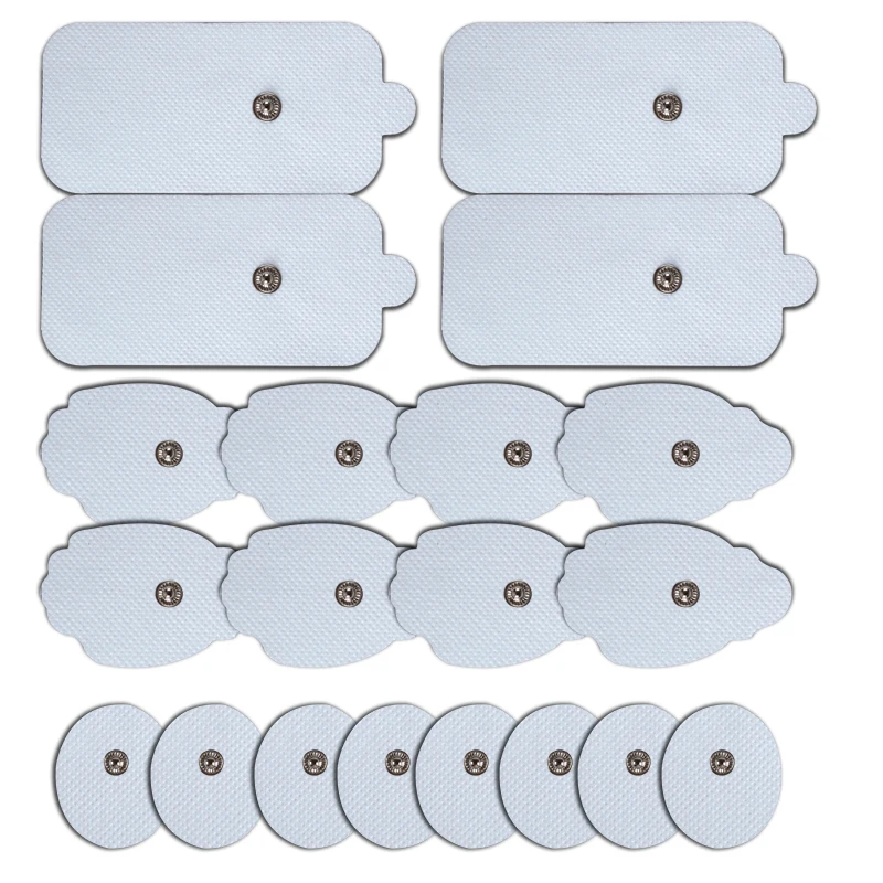

Electrode Pads Non-woven Fabric Self Adhesive Electrode Plate Combination Set Premium TENS Unit Electrode Replacement Pads
