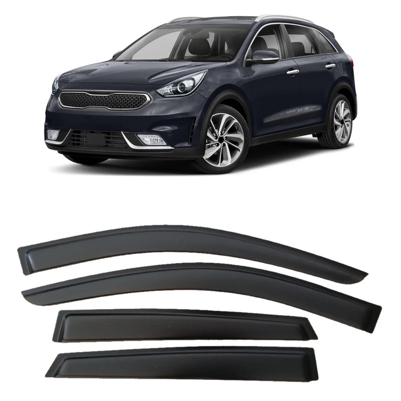 

Window Visor for KIA NIRO 2016 2017 2018 2019 2020 2021 2022 Side Window Rain Guards Door Visor Vent Shades Ventvisor