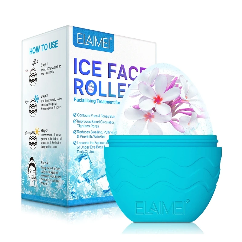 Rolo gelo para cuidados com a pele do rosto olhos para massagem beleza remoção linhas finas