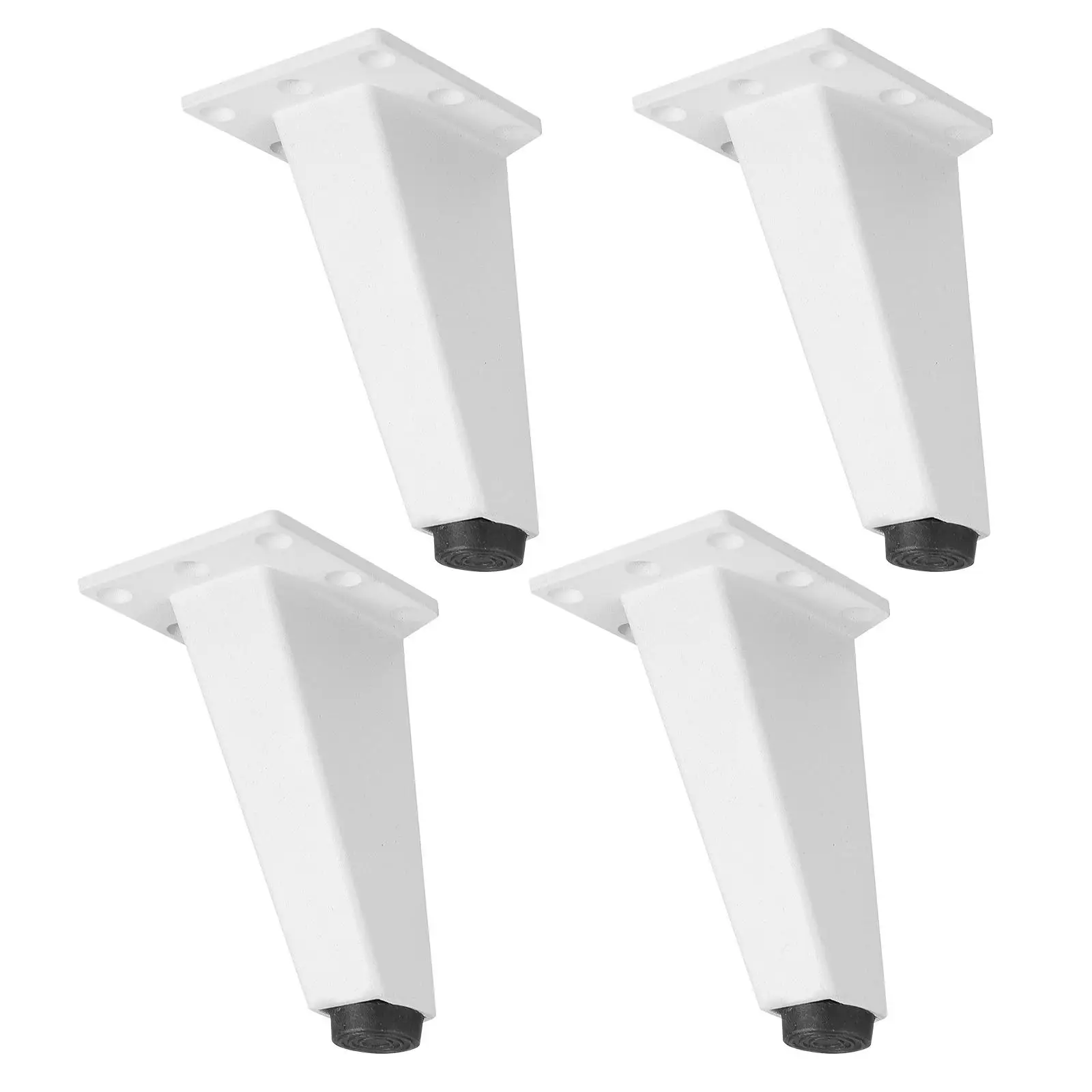 

4 Pcs Aluminum Alloy Cabinet Feet Lightweight Strong Structure Adjustable Furniture Support Legs Sofa Bathroom Tea Table