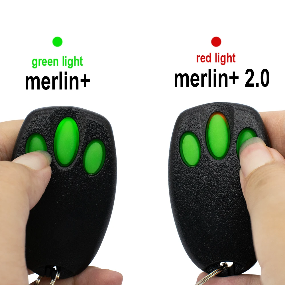 Per Merlin E960M 2.0 Premium Porta Del Garage di Controllo Remoto Merlin Apriporta Del Garage MR850EVO MR855MYQ MR550EVO 433.92 434.54MHz