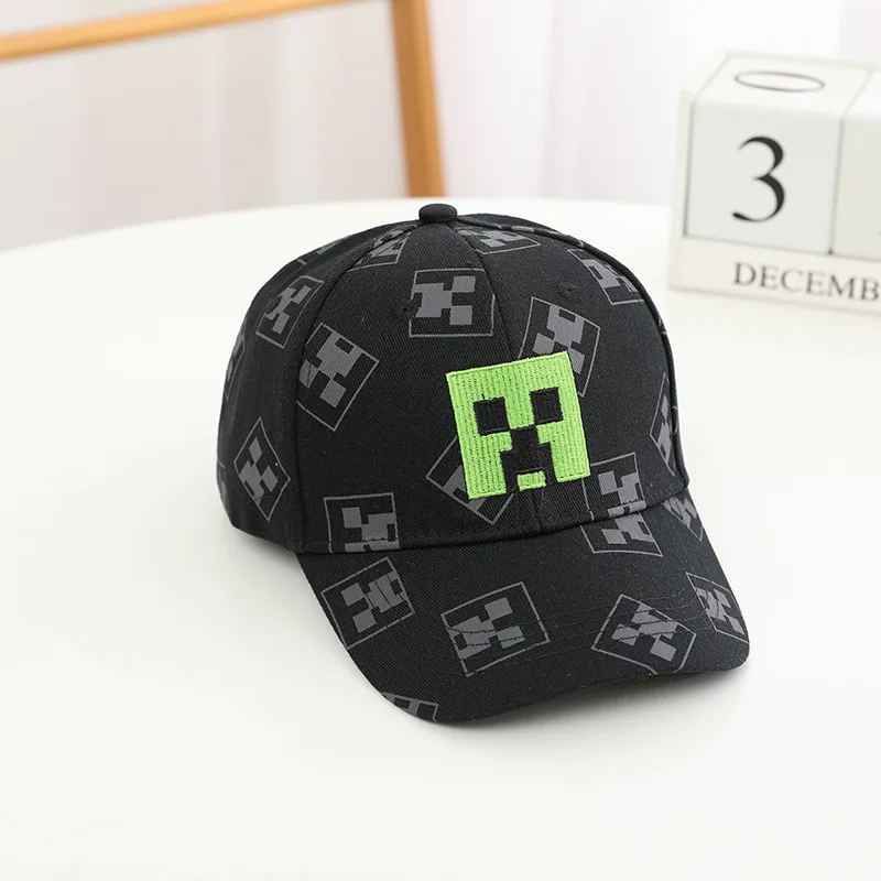 Halloween-Spiel Totem of Undying Hut Cosplay Unisex Pixel Block Baseballkappe Sonnenhut Outdoor-Accessoires Sport Party – Detail 2