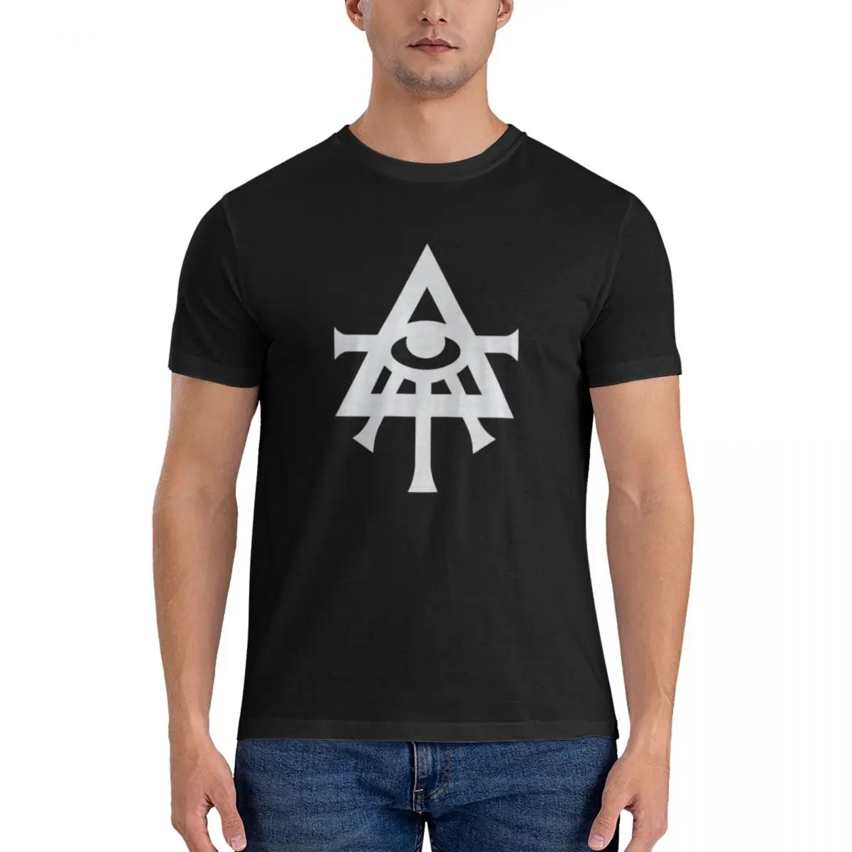 Craftworld Eldar Far Star Seer Rune Casual Men's Basic Short Sleeve T-Shirt