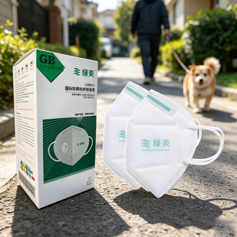 Disposable Anti Particle White Dust Industrial Masks With Valve Port Suitable For Daily Use Coal Mines Dust 30pcs/60pcs/90pcs