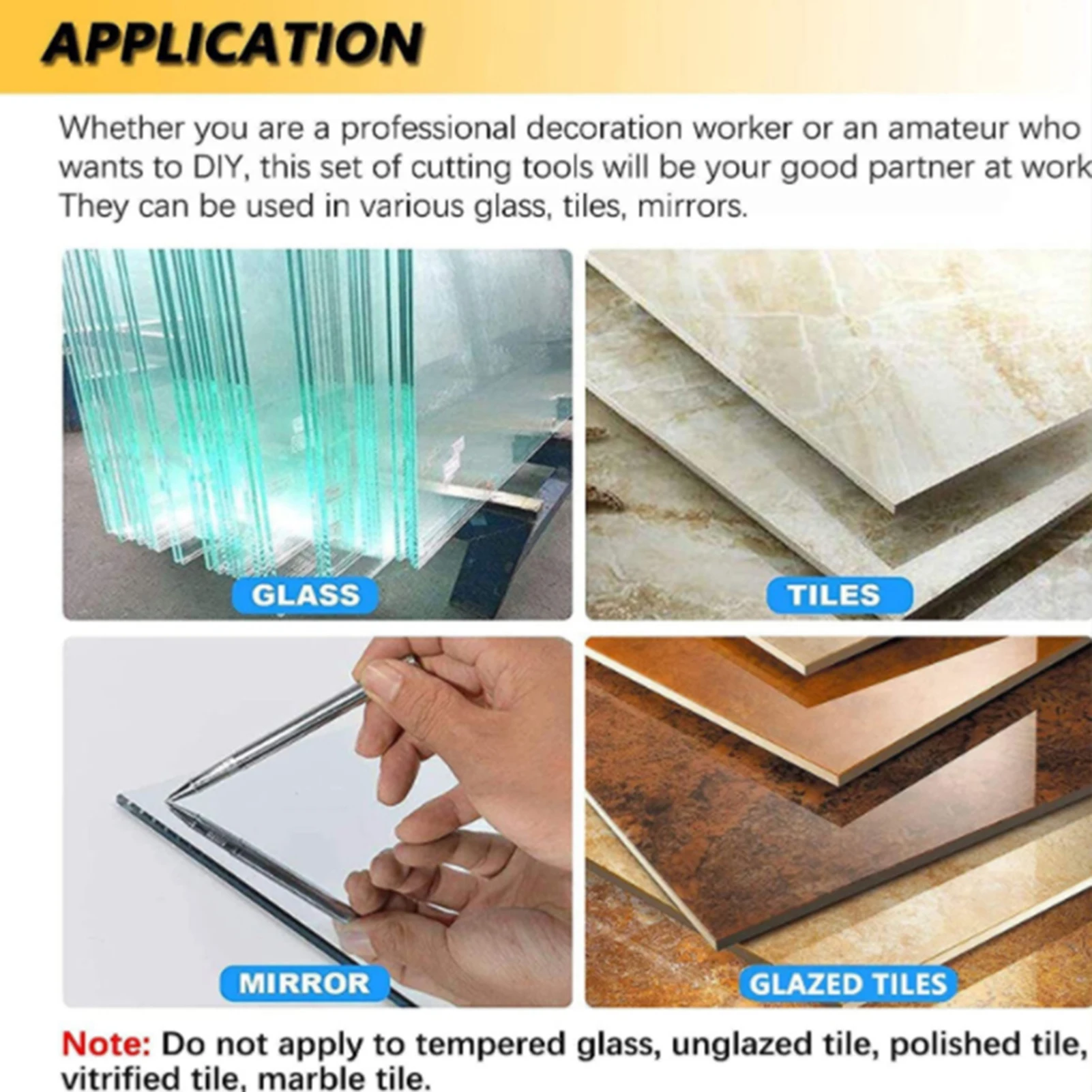 High Quality Diamond Tile Glass Cutter Professional Ceramic And Porcelain Cutting Manual Multifunction Hand Tool Home Diy