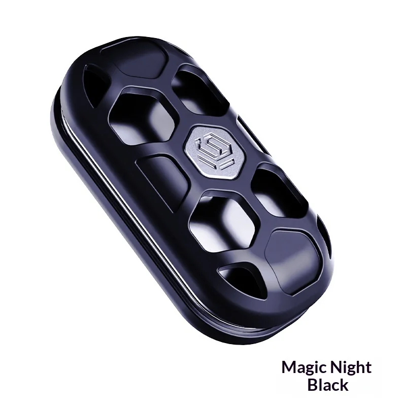 메치 에그 2.0 메탈 피젯 슬라이더 밀착 트랙 속이 빈 손가락 슬라이더 EDC 피젯 토이 성인 스트레스 해소 장난감