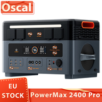 Blackview Oscal PowerMax 2400 Pro Portable LiFePO4 Power Station, 2016Wh 2400W Outdoor Generator, 3500+ Cycles LiFePO4 Smart APP