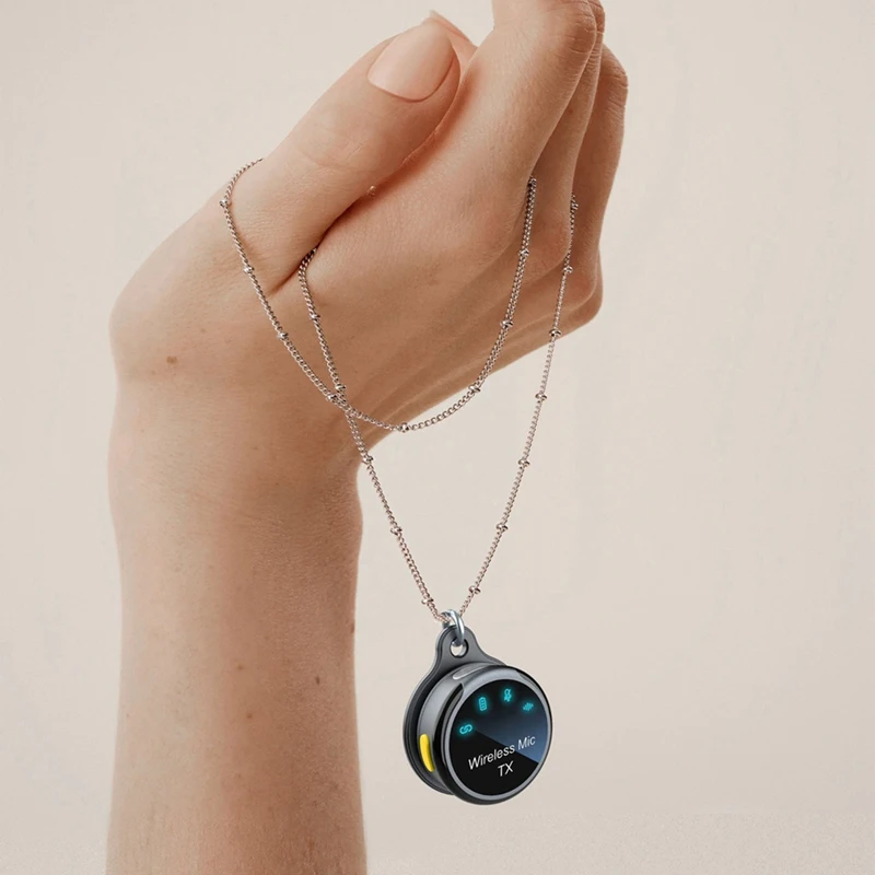 BNVN-Magnetic Wireless Lavalier ไมโครโฟนตัดเสียงรบกวนการบันทึกวิดีโอเสียงไมโครโฟนสําหรับสมาร์ทโฟน