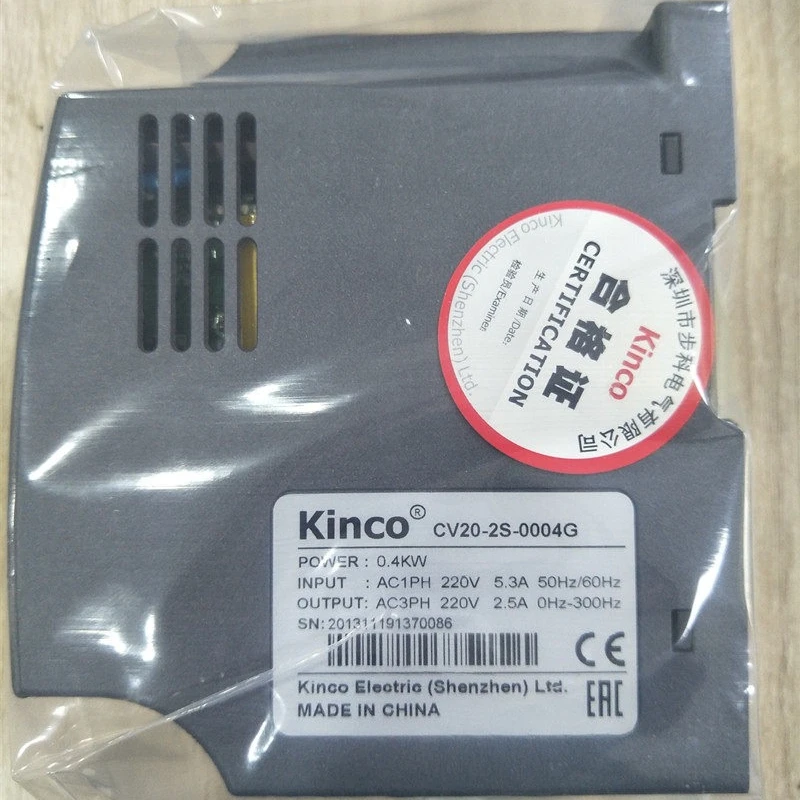 Kinco CV20-2S-0004G CV20-2S-0007G CV20-2S-0015G CV20-4T-0007G CV20-4T-0015G CV20-4T-0022G CV20-4T-0037G Frequency Converter