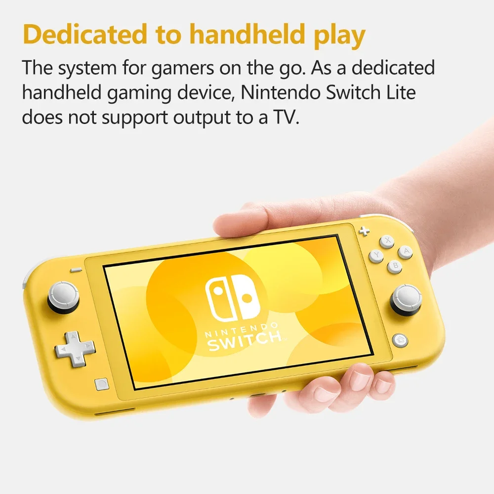Przenośna konsola do gier Nintendo Switch Lite 275g Lekka i przenośna Wbudowany kontroler Joy Con Opcja wielu kolorów