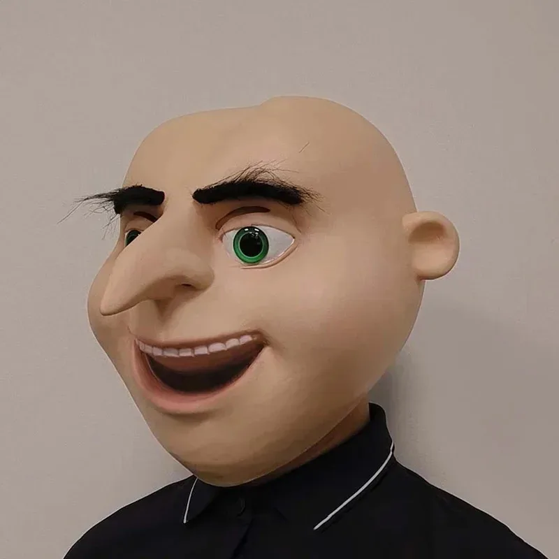 

♥ 2025 New Cosplay Gru Mask Full Over Head Latex Masks Adult Halloween Fancy Dress Party Cosp ★ Bear House