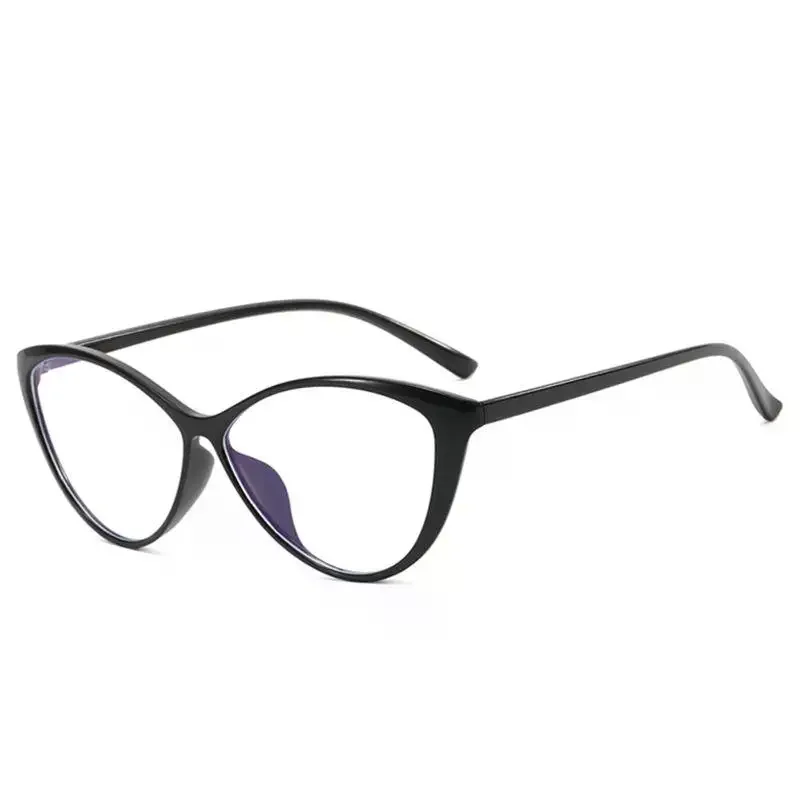 Fashion Retro Cat Eye Glasses - Minus Diopter Prescription Eyewear - Trendy Near-sighted Frame for Women Men