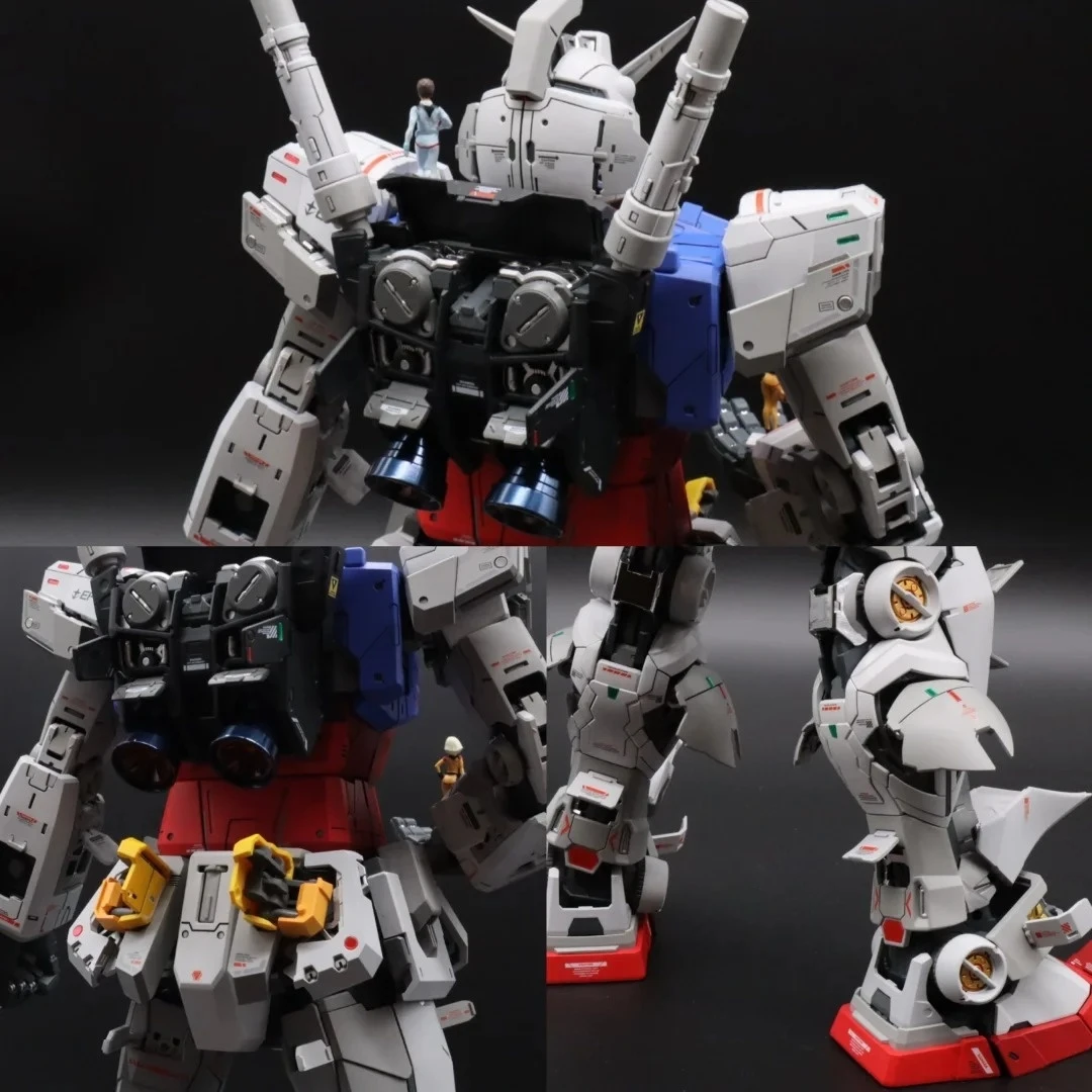 DaBan PGU 1/60 RX-78-2 PG Yuanzu 2.0 مجموعة نماذج التجميع مع أضواء لديها عمل الشكل وظيفة تعريض الإطار الداخلي