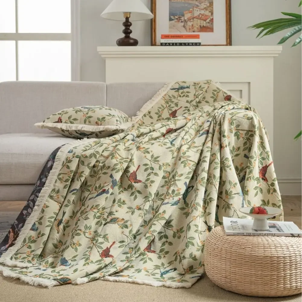 KAUNFO Sofa Slipcovers Decorative Sofa Cover for Living Room Non-Slip Couch Protector 1PC