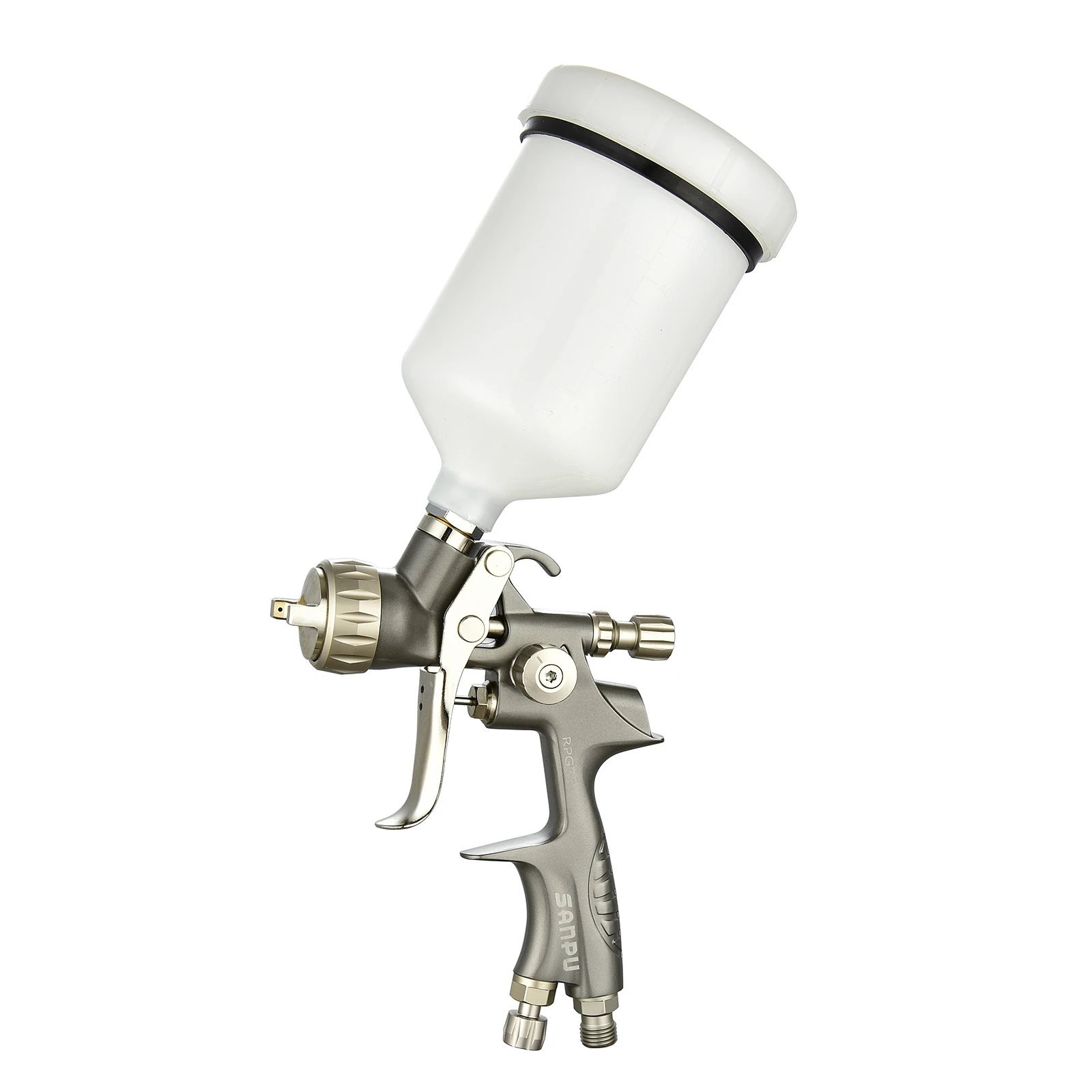 

Professional HVLP Automotive Spray Gun 1.3mm Air Spray Gun with High Atomization Spraying Featuring Gravity Feed System