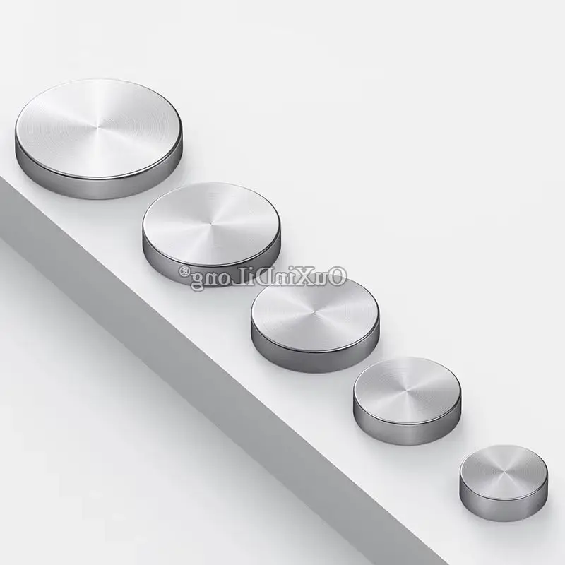 Stock 500PCS 304 Stainless Steel Advertisement Nails Screws Acrylic Billboard Decorative Glass Mirror Nails+Copper Ring+Screws