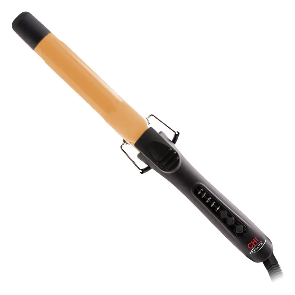 

Professional Tourmaline Ceramic Curling Iron with Adjustable Temperature and Auto Shut-Off for Smooth, Frizz-Free Curls & Waves