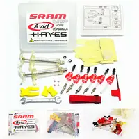 Kit de purga de freno de disco hidráulico de bicicleta, zona de ciclo, herramienta para fórmula Sram Avid Juicy Hayes Hope Bengal, herramientas de reparación de bicicletas MTB