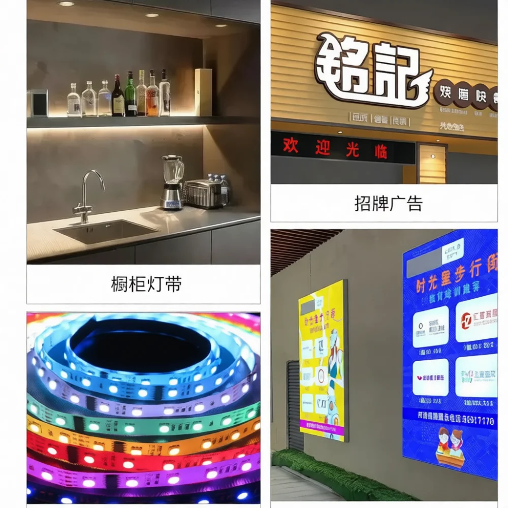 Dimmable LED Strip Controller 12V 24V Rotary Knob For RGB Single Dual Color Ribbon Light Precise Brightness Control
