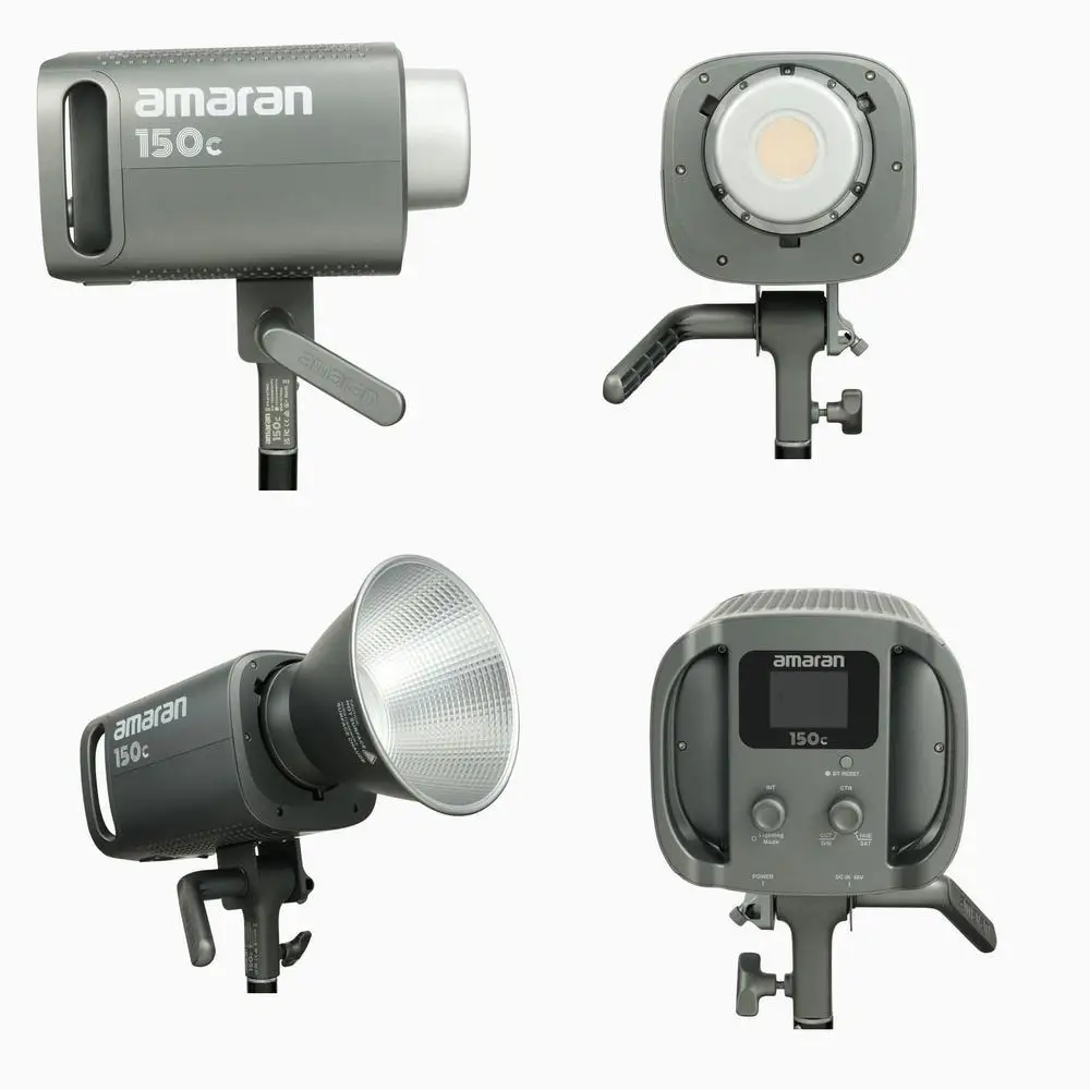 amaran 150c أضواء LED للتصوير الفوتوغرافي بضوء فيديو 150C من amaran ، K-ak Live rktokww لتدفق الصور وتسجيل الفيديو بالخياطة